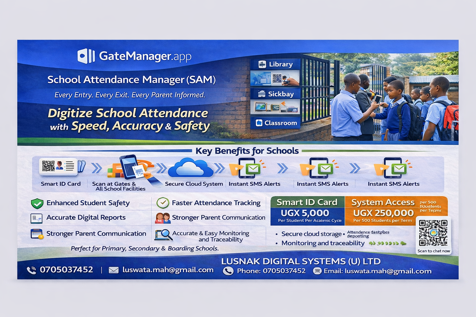GateManager SAM flyer